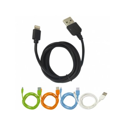  Apple Lightning  --) USB2.0, 1.0m, Human Friends Super Link Rainbow L Black