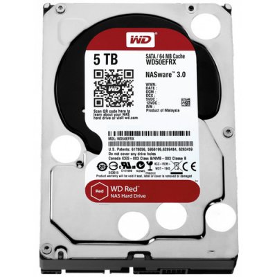   3.5" SATA3 5.0  WD Red 7200rpm 64mb ( WD50EFRX )