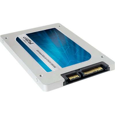  2.5" 256Gb Crucial MX100 (CT256MX100SSD1) SATA 6Gb/s, 7mm, with 9.5mm adapter, R550 - W30