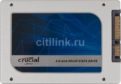   SSD 2.5" 512 Gb Crucial SATA III MX100 (R550/W500MB/s) (CT512MX100SSD1)