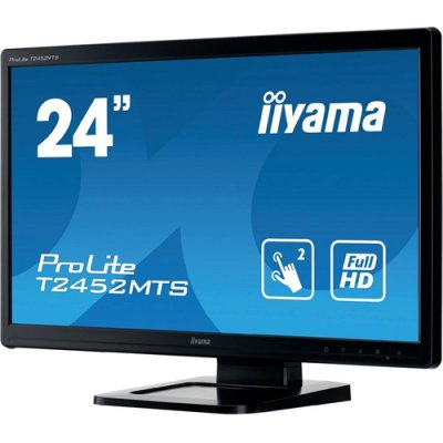  iiYama ProLite T2452MTS-B3 23,6"   1920x1080 (Multi-Touch)   2ms   D-SUB + DVI-D + HDMI   US