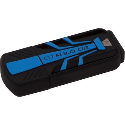 32Gb Kingston R3.0 G2 (DTR30G2/32GB), USB3.0, Black-Blue,  , RTL