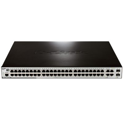   D-Link DES-3200-52P/C1A, 2   48  PoE 10/100BASE-T  + 2  10/