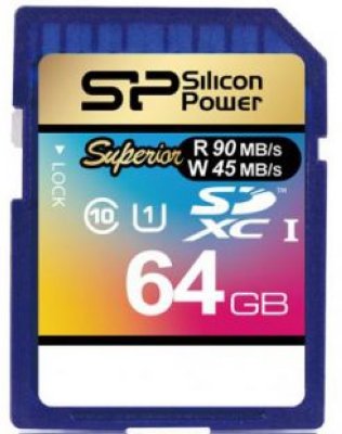   SD 64Gb Silicon Power (SP064GBSDXCU3V10) SDXC Class 10