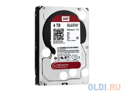   4Tb Western Digital WD4001FFSX Caviar Red Pro, SATA III (7200rpm, 64Mb, for NAS)