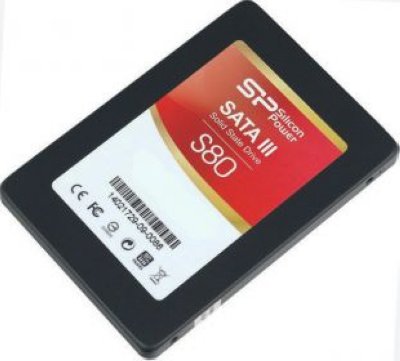  SSD 32 Gb SATA 6Gb/s Silicon Power Slim S80 (SP032GBSS3S80S25) 2.5" MLC