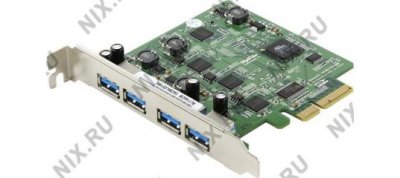  HighPoint RocketU 1144CM (RTL) PCI-Ex4, USB3.0, RAID 0/1/JBOD, 4 port-ext   MAC