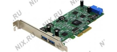  HighPoint RocketU 1142A (RTL) PCI-Ex4, USB3.0, 2 port-ext, 2 port-int