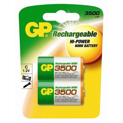  C - GP R14 3500 mAh Ni-MH (2 ) GP350CHC-BC2