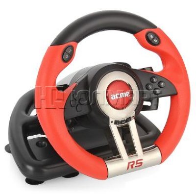   ACME RS racing wheel , [PC], black, 