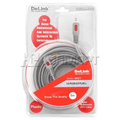   DeLink Jack 3.5 - Jack 3,5 5 , Grey, , 