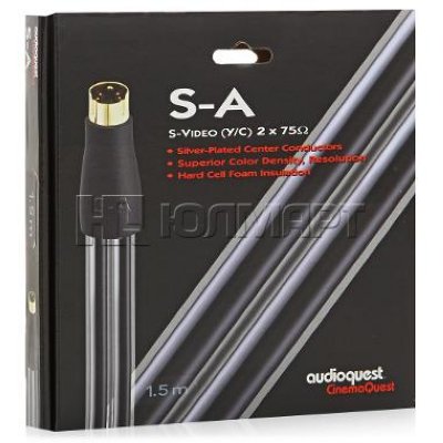    AudioQuest S-A S-Video - S-Video, 1,5 