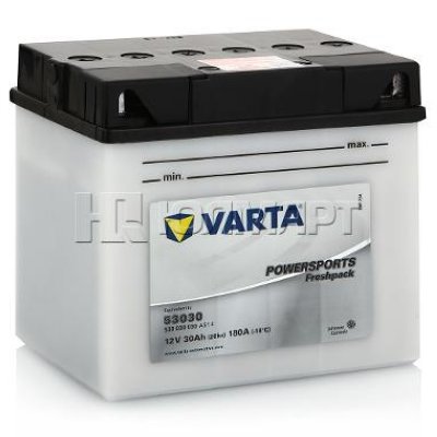   VARTA Powersports 12V 530 030 030 (53030) FP -30 