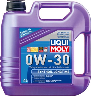   LIQUI MOLY Synthoil Longtime Plus 0W-30 SJ/CF;A5/B5, 5 ,  (1151)