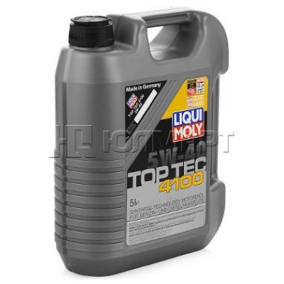   LIQUI MOLY Top Tec 4100 5W-40 SN/CF;A3/B4/C3, 5 , - (7501)