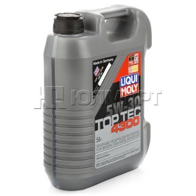   LIQUI MOLY Top Tec 4300 5W-30 SM/CF;A1/B1,A5/B5,C2, 5 , - (8031)