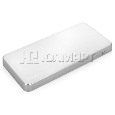   Molecula PB-10-01SLW, 2 USB-, Li-Pol, 10000 mAh, max 2,1 A,  Micro-