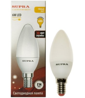   Supra LED SL-LED-A60-6W/3000/E27