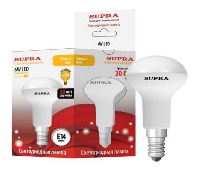   SUPRA SL-LED-PR-R50-6W/3000/E14