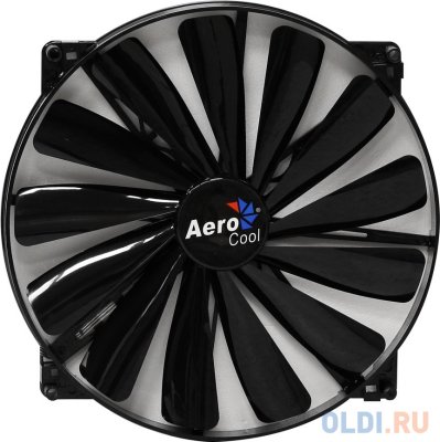  Aerocool Dark Force 20  Black  , 3+4 pin, 58.0 CFM, 700 RPM, 20.5 dBA