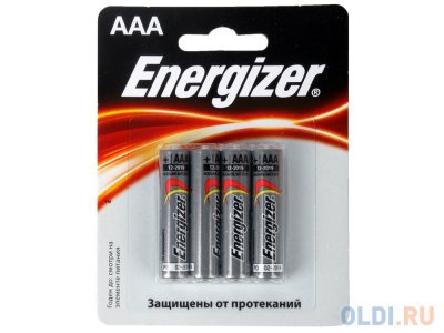  Energizer Standard 638085 LR03/E92 (AAA) FSB 4 .