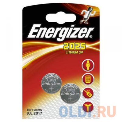  Energizer 638708, Classic, CR2025/DL2025 (2025), lithium, FSB 2 .