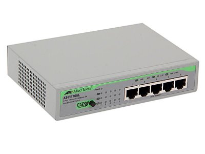  Allied Telesys AT-FS705L 5-ports 10/100TX Switch (  )