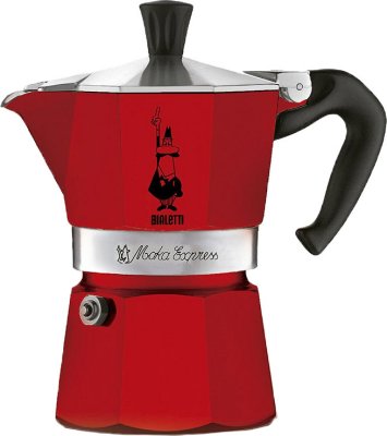   Bialetti Moka Express Red, 6 