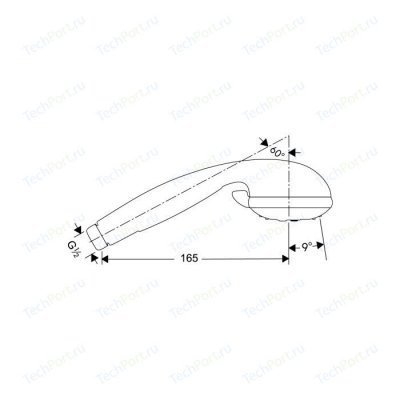 Hansgrohe  Croma 2 jet,  (28570000)