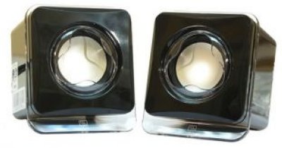  T&D TD 031 Black- 2.0 systems, 5W, Sat - 2x2,5W RMS, (), 90-18000Hz, S/N -60dB