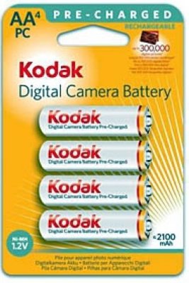 Kodak HR06 2100mAh  (KAARPC-4) AA, 4   