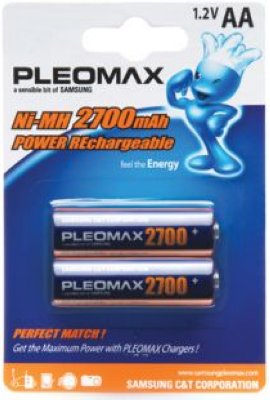 Samsung Pleomax HR06-2BL 2700mAh  AA, 2   