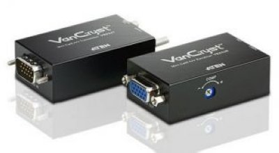 Aten VE022-AT-G  VGA/SVGA+AUDIO, 150 ., HD-DB15+MINI JACK, M+F)F,   VGA