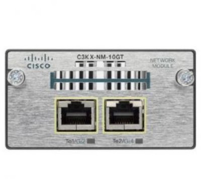 Cisco C3KX-NM-10GT=  Catalyst 3K-X 10G-T Network Module