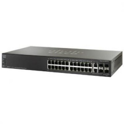 Cisco SB SG500-28MPP-K9-G5  PoE 28-port Gigabit Max PoE+ Stackable Managed Switc