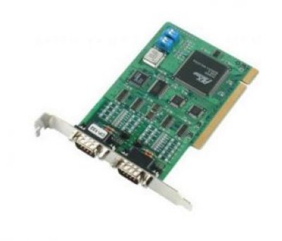 MOXA CP-132  2 port RS-422/485 PCI bus card, 921 Kbps