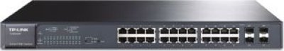 TP-LINK TL-SG2424P  PoE 24x10/100/1000 PoE (180W), 4xCombo 1000Mbps SFP