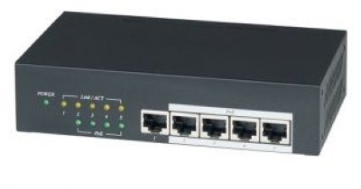 SC&T IP05H  PoE 4-, 10/100/1000M,   IEEE 802.3af, 4  