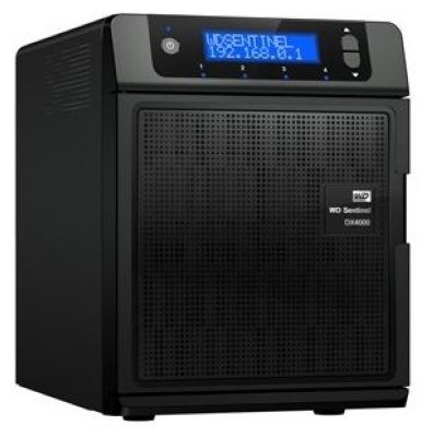 Western Digital WDBWWD0120KBK-EEUE  RAID- Sentinel RX4100 12TB (Atom D525 1800MHz,1