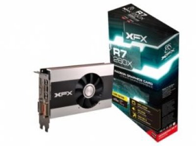 XFX R7-260X-ZNJ4  PCI-E AMD Radeon R7 260X 1GB GDDR5 128bit 28nm 1075/6400MHz DVI x2(HDCP)