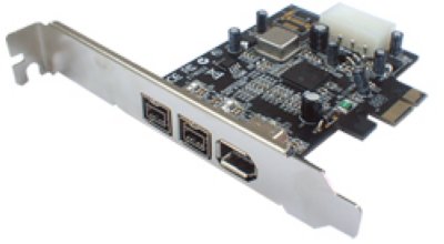 ST-Lab F-301   PCI-E x1, 3 ext (IEEE1394a + 2IEEE1394b), LP bracket, Ret