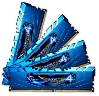 G.Skill F4-2133C15Q-16GRB   DDR4 16GB (4*4GB) Ripjaws4 PC4-17000 2133MHz 15-15-15-35 1.2