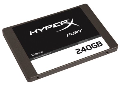 SSD   2.5" 240GB Kingston HyperX FURY Read 470Mb/s Write 220Mb/s SATAIII SHFS