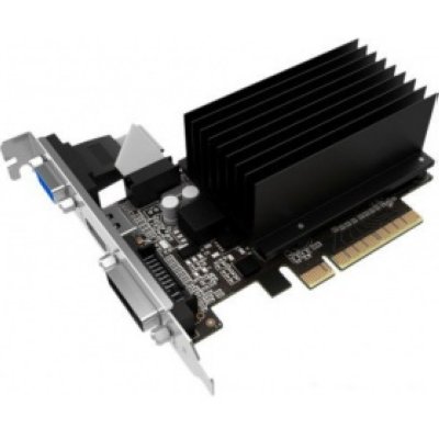  Palit PCI-E nVidia GT730 1024Mb GeForce GT 730 1024Mb 64bit DDR3 900, 1804 DVI, HDMI, CRT