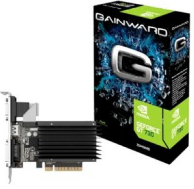  PCI-E 2048Mb GeForce GT730 Gainward SilentFX (3224) [64bit, DDR3] OEM