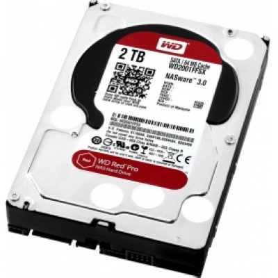   HDD 2000Gb SATA-III WD Red Pro [WD2001FFSX, 7200rpm, 64Mb]