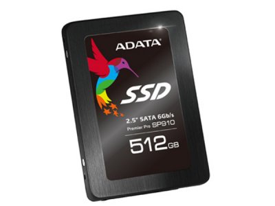  SSD 512Gb A-DATA Premier Pro SP910 (ASP910SS3-512GM-C, SATA-III, 2.5", MLC)