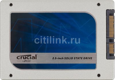   SSD 2.5" 256 Gb Crucial SATA III MX100 (R550/W300MB/s) (CT256MX100SSD1)