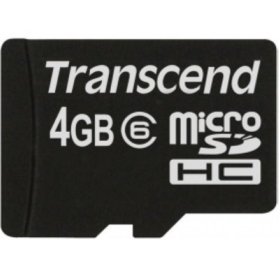   MicroSD 4Gb Transcend TS4GUSDC6 Class 6