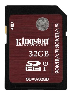   Micro SecureDigital 32Gb Kingston SDHC UHS-1 class 10 (SDCA10 / 32GBSP)